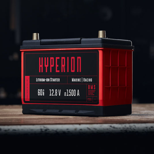 Batteria litio Atomique Batteries Hyperion 60 Lithium-ion LiFePO4 12V alte prestazioni 60Ah