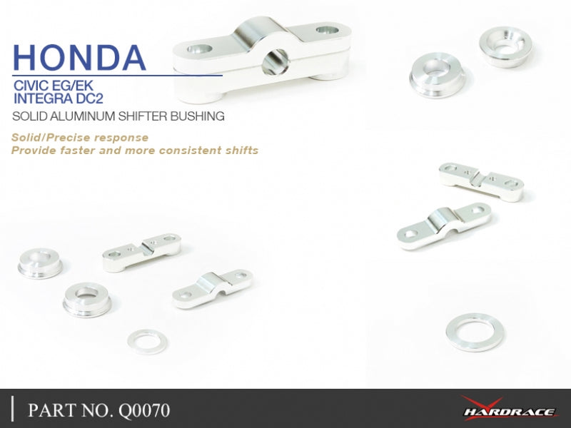 Carica immagine in Galleria Viewer, Silent Block Rigidi Tiranteria Cambio Motore DOHC Hardrace per Honda Civic EK / EJ / EM
