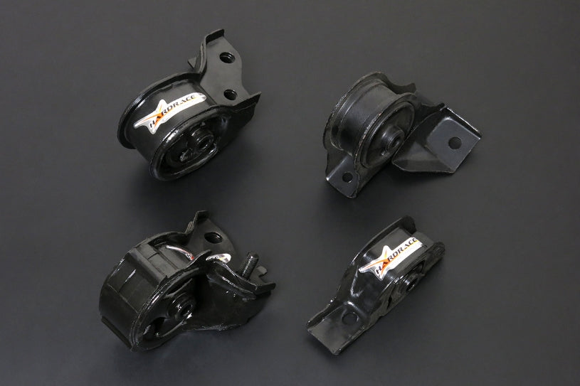 Kit Supporti Motore Rinforzati Hardrace per Honda CRX ED (88-91) Cambio Manuale