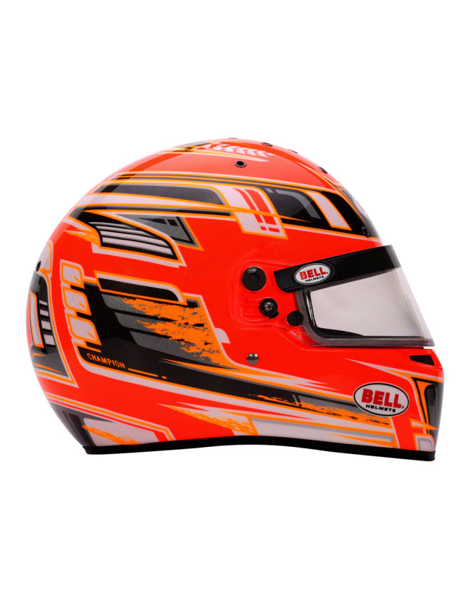 Carica immagine in Galleria Viewer, Casco kart BELL KC7 CMR CHAMPION - rosso

