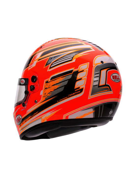 Casco kart BELL KC7 CMR CHAMPION - rosso