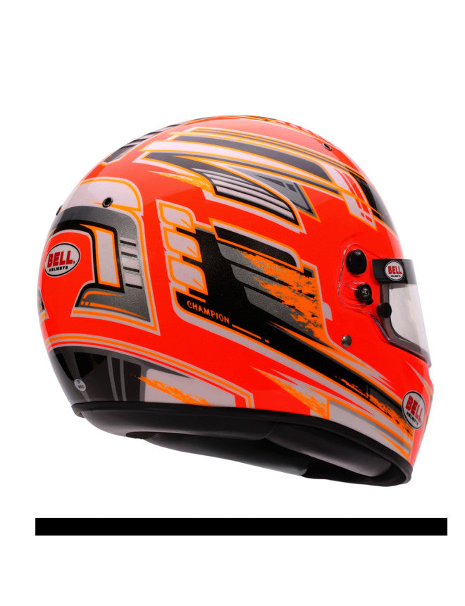 Carica immagine in Galleria Viewer, Casco kart BELL KC7 CMR CHAMPION - rosso

