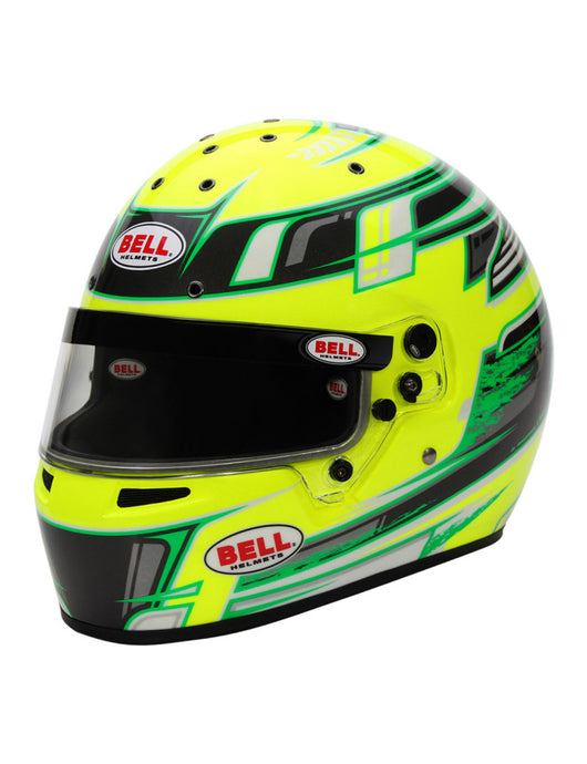 Casco kart BELL KC7 CMR CHAMPION - giallo