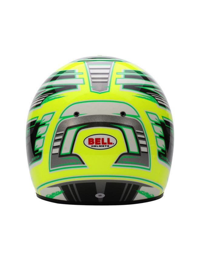 Carica immagine in Galleria Viewer, Casco kart BELL KC7 CMR CHAMPION - giallo
