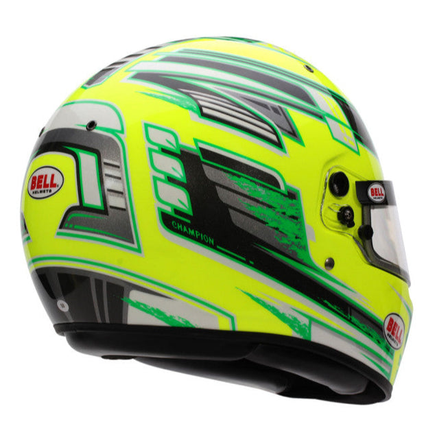 Carica immagine in Galleria Viewer, Casco kart BELL KC7 CMR CHAMPION - giallo
