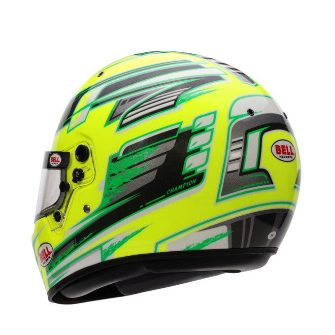 Carica immagine in Galleria Viewer, Casco kart BELL KC7 CMR CHAMPION - giallo
