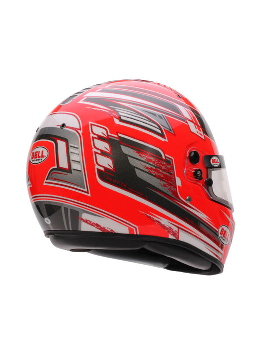 Casco kart BELL KC7 CMR CHAMPION - arancio