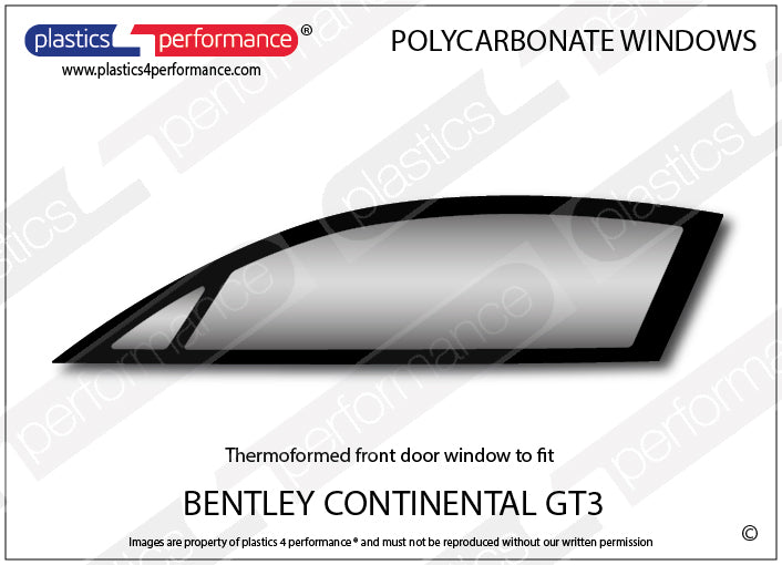 Carica immagine in Galleria Viewer, Vetri in Policarbonato per Bentley Continental GT3
