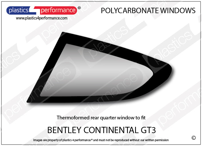 Carica immagine in Galleria Viewer, Vetri in Policarbonato per Bentley Continental GT3
