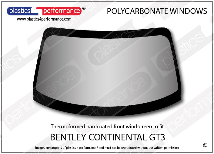 Carica immagine in Galleria Viewer, Vetri in Policarbonato per Bentley Continental GT3
