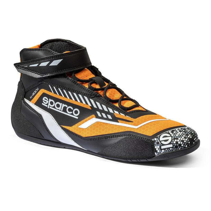 Carica immagine in Galleria Viewer, Scarpe Kart Bambino Sparco K-Rock Nero / Arancione
