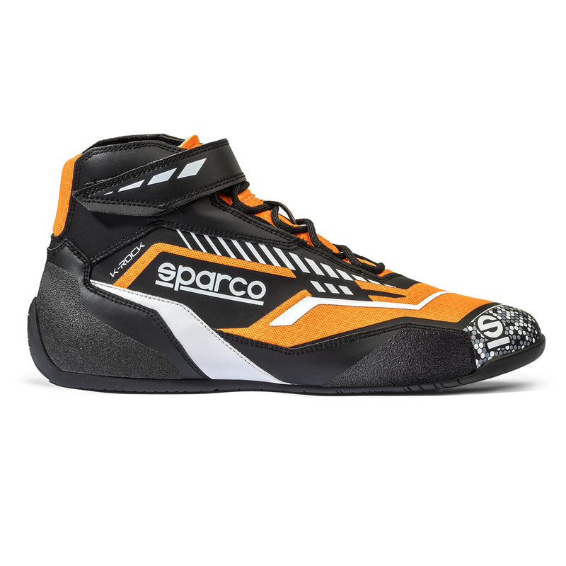Carica immagine in Galleria Viewer, Scarpe Kart Bambino Sparco K-Rock Nero / Arancione
