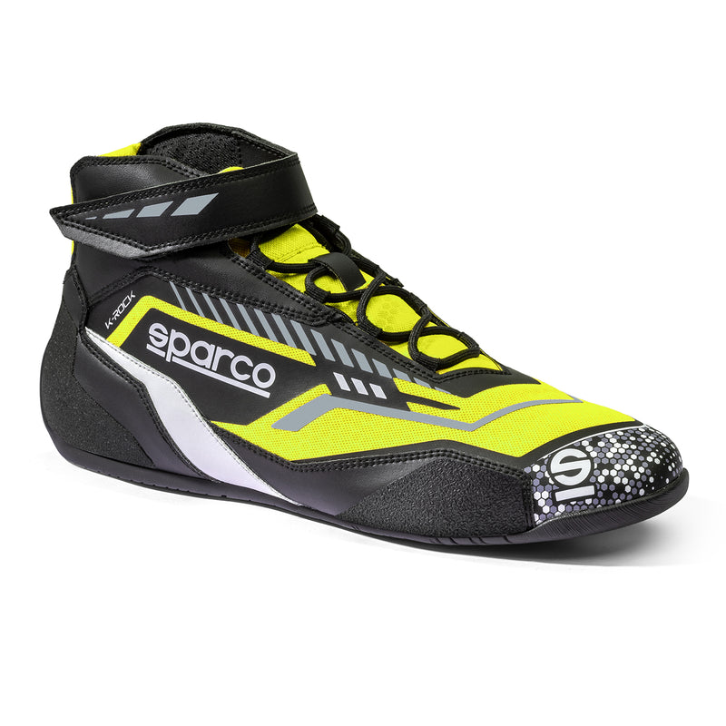 Carica immagine in Galleria Viewer, Scarpe Kart Bambino Sparco K-Rock Nero / Giallo
