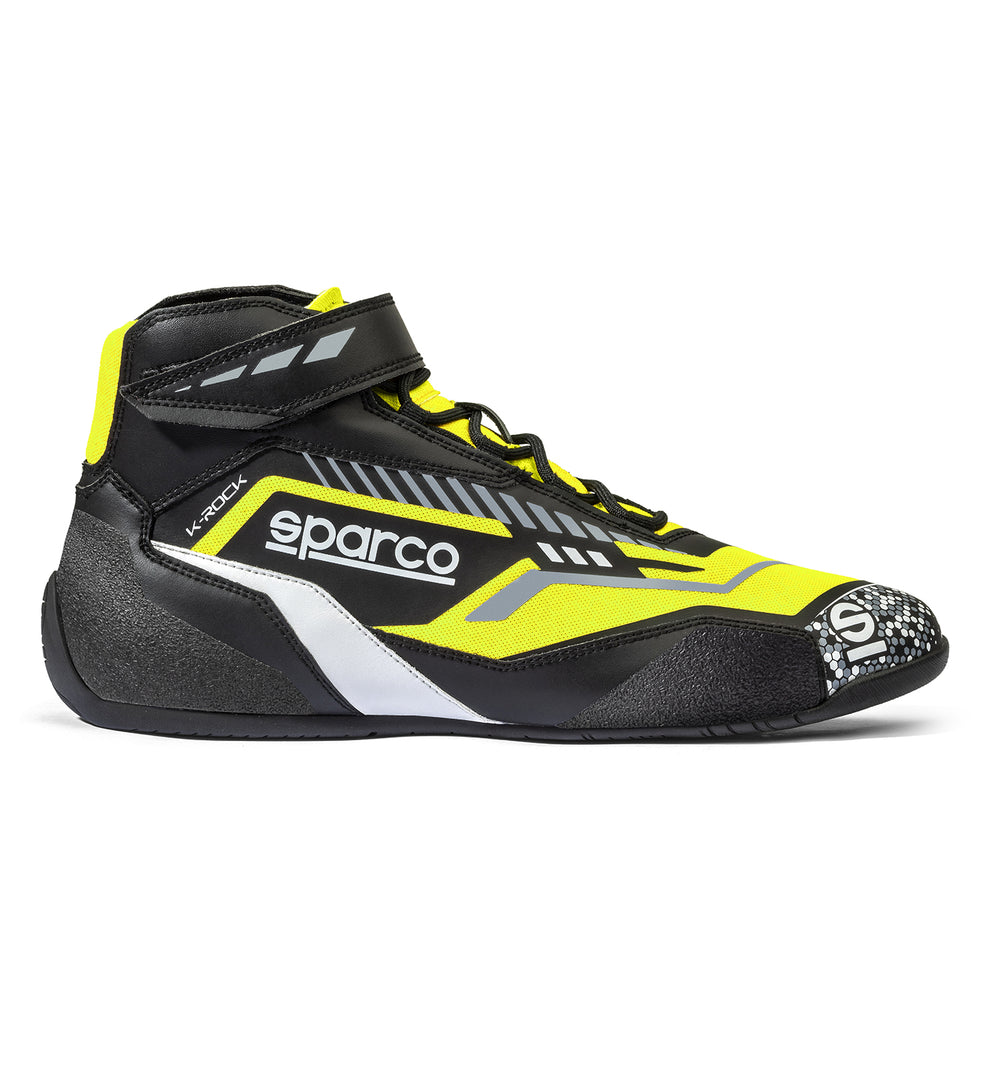 Scarpe Kart Bambino Sparco K-Rock Nero / Giallo