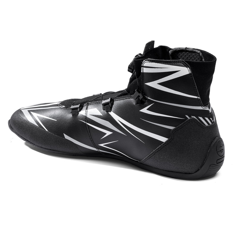 Carica immagine in Galleria Viewer, Scarpe Kart Bambino Sparco K-Rapid Rotor Nero / Bianco (FIA 8877-2022)
