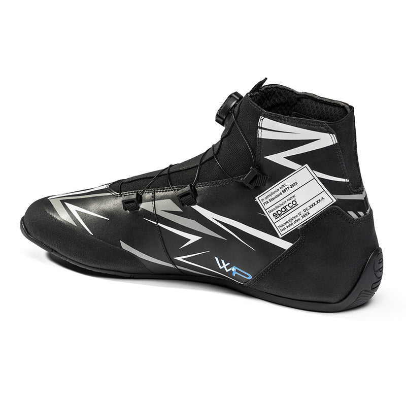 Carica immagine in Galleria Viewer, Scarpe Kart Sparco K-Rapid Rotor WP Nero / Bianco (FIA 8877-2022)
