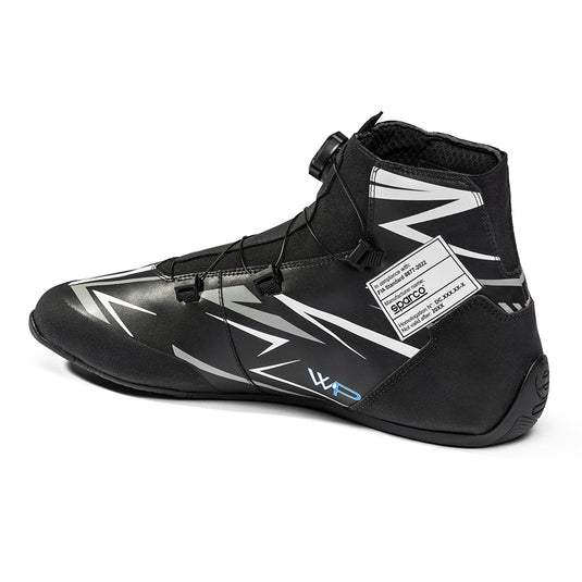 Scarpe Kart Sparco K-Rapid Rotor WP Nero / Bianco (FIA 8877-2022)