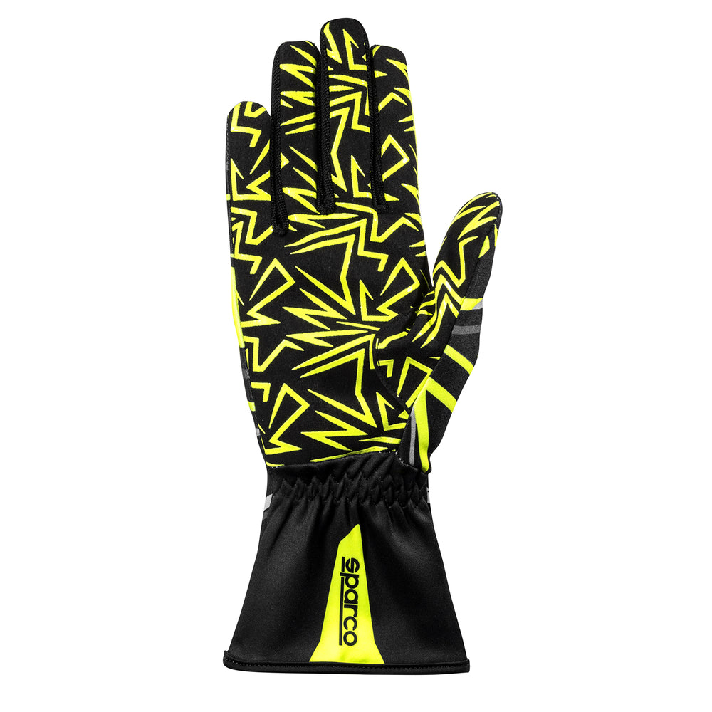 Guanti Kart Sparco K-Rookie Nero / Giallo