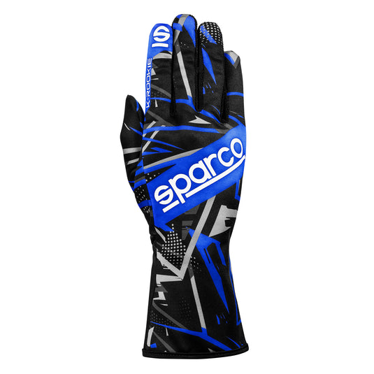 Guanti Kart Sparco K-Rookie Nero / Blu