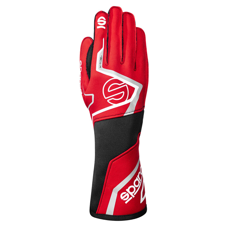 Carica immagine in Galleria Viewer, Guanti Kart Sparco K-Tide+ Rosso / Nero (FIA)
