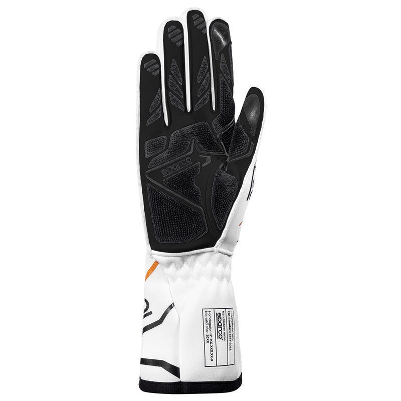 Carica immagine in Galleria Viewer, Guanti Kart Sparco K-Tide+ Bianco / Arancione (FIA)
