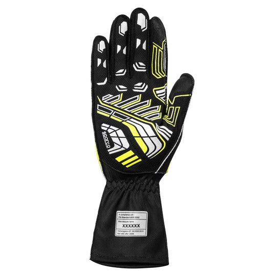 Guanti Kart Sparco K-Arrow+ Nero / Giallo (FIA)