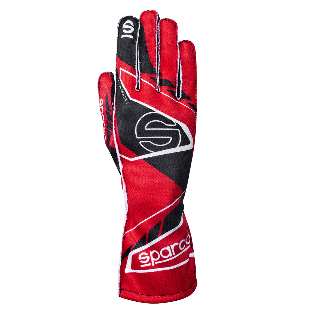 Guanti Kart Sparco K-Arrow+ Rosso / Nero (FIA)