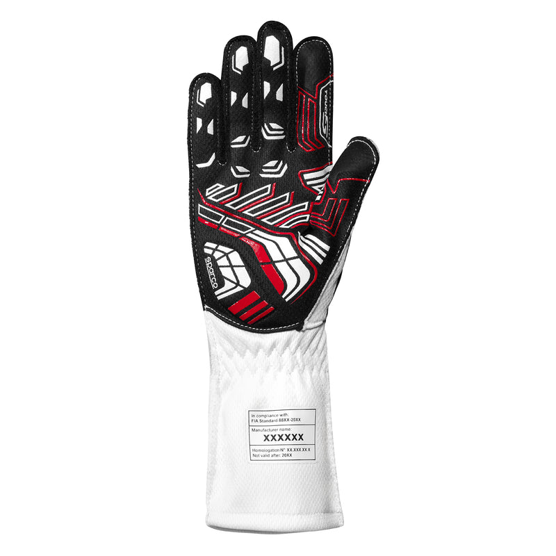 Carica immagine in Galleria Viewer, Guanti Kart Sparco K-Arrow+ Bianco / Nero (FIA)
