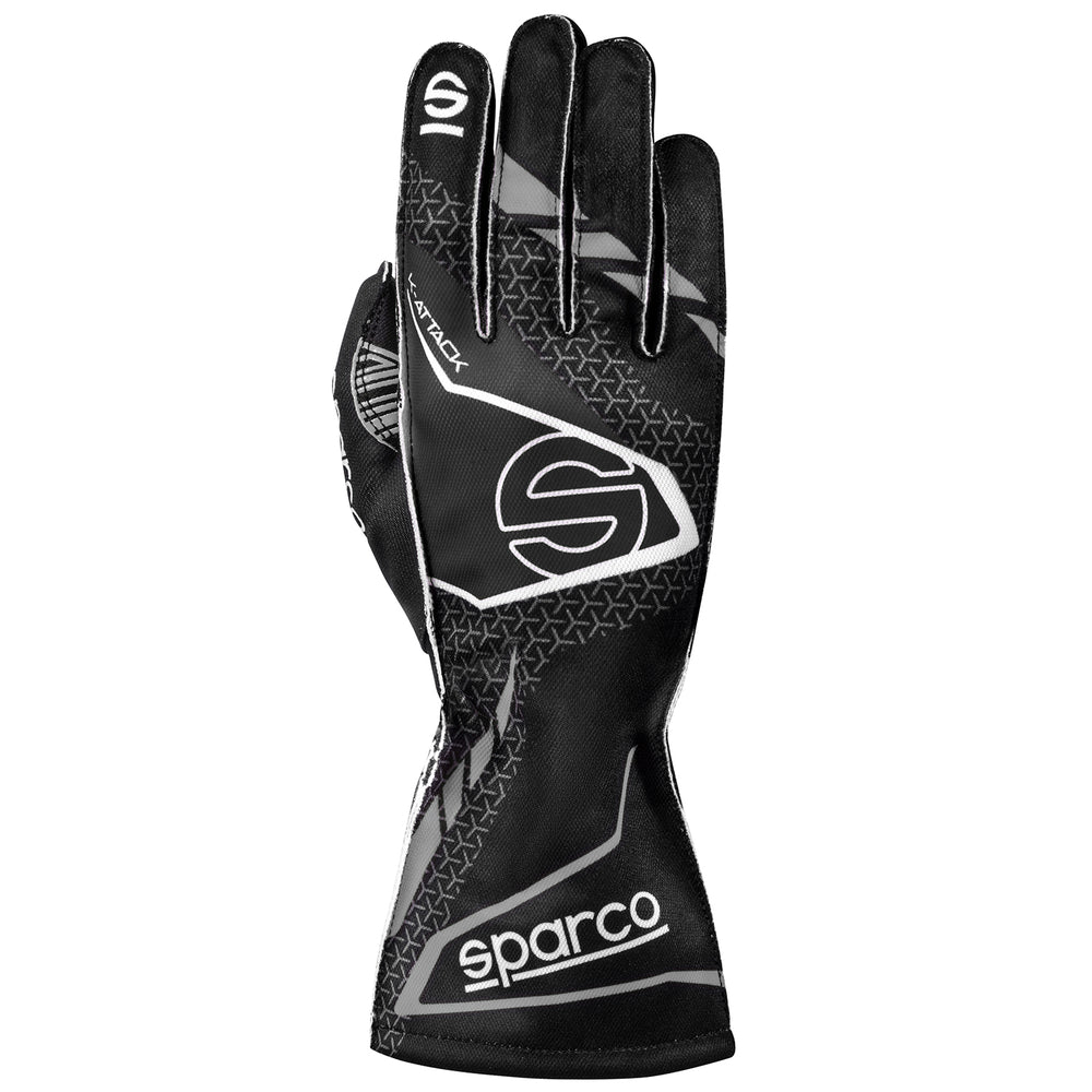 Guanti Kart Sparco K-Attack Nero / Grigio