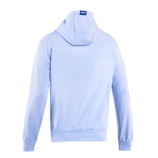Felpa con Cappuccio Sparco Gulf - Azzurro