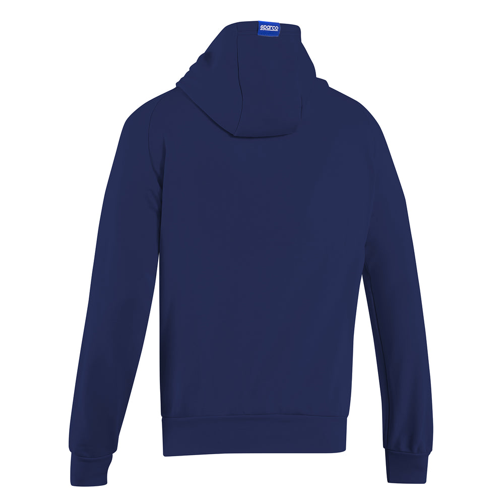 Felpa con Cappuccio Sparco Gulf - Blu Marine