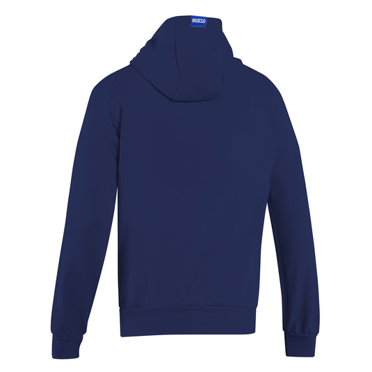 Felpa con Cappuccio Sparco Gulf - Blu Marine