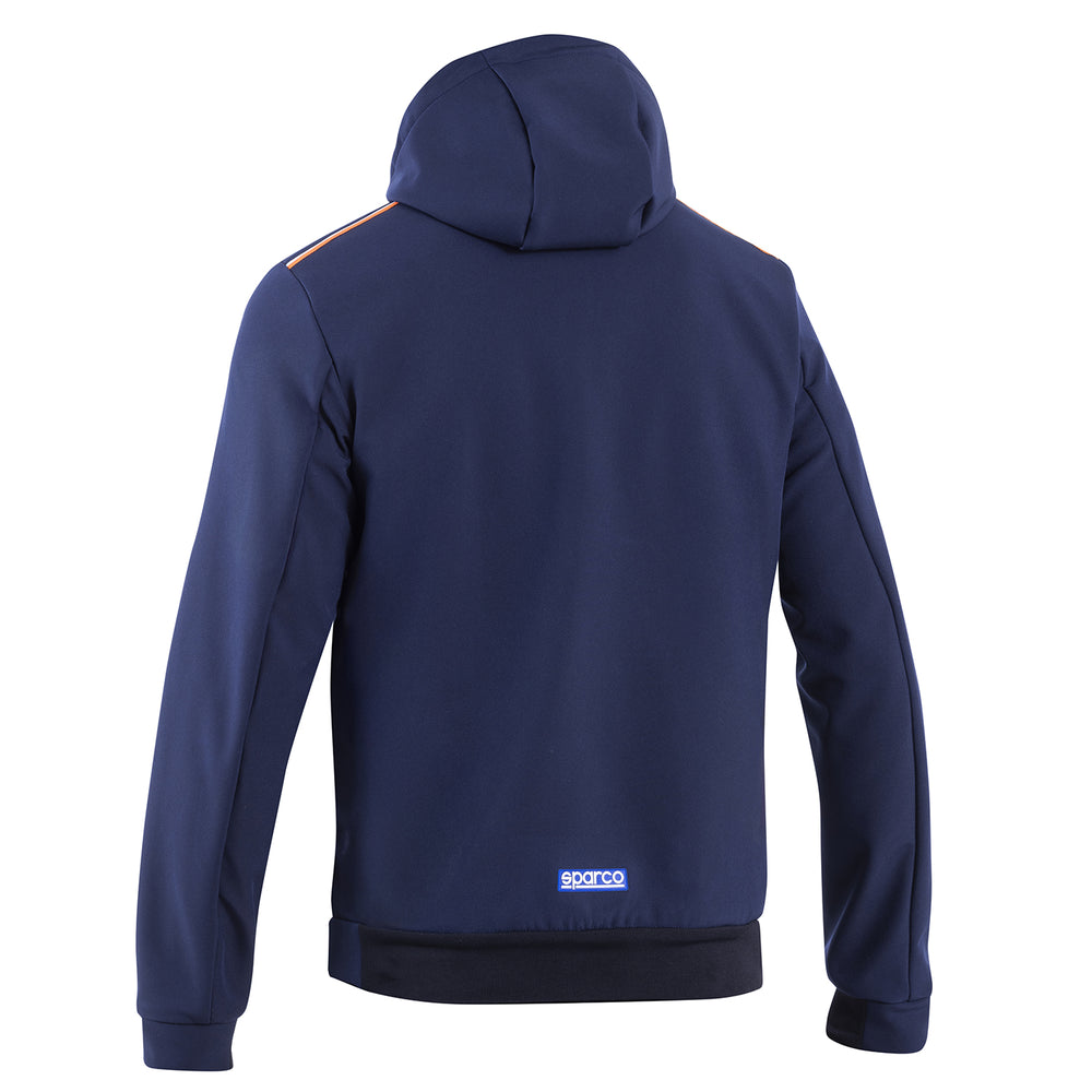Giacca Softshell con Cappuccio Sparco Gulf - Blu Marine