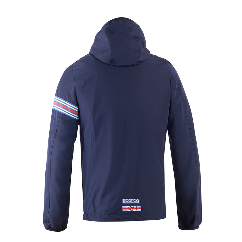 Carica immagine in Galleria Viewer, Giacca Antivento con Cappuccio Sparco Martini Racing
