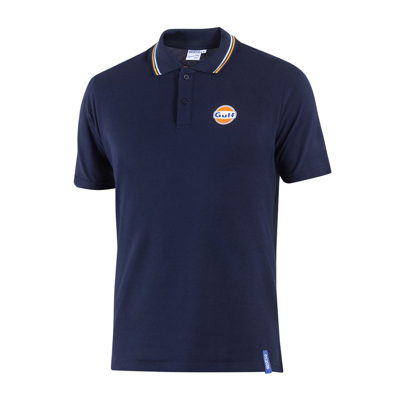 Carica immagine in Galleria Viewer, Polo in Piqué Sparco Gulf - Blu Marine
