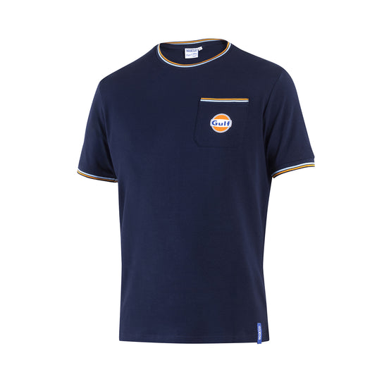 T-Shirt con Taschino Sparco Gulf - Blu Marine