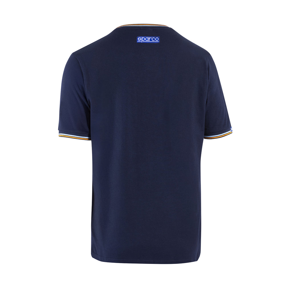 T-Shirt con Taschino Sparco Gulf - Blu Marine