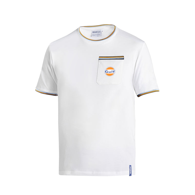 Carica immagine in Galleria Viewer, T-Shirt con Taschino Sparco Gulf - Bianco
