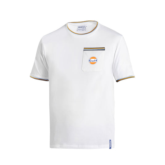 T-Shirt con Taschino Sparco Gulf - Bianco