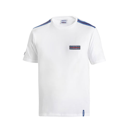 T-Shirt Sparco Martini Racing Top Stripes - Bianco