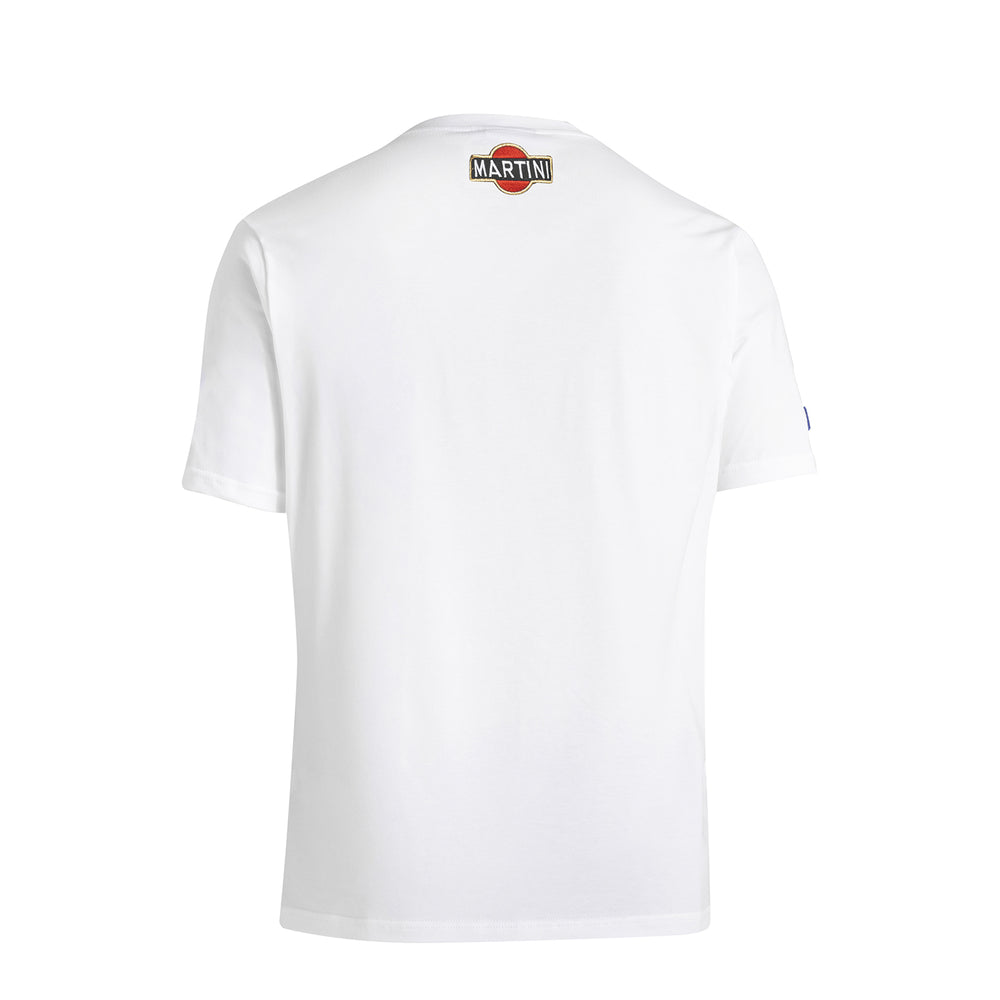 T-Shirt Sparco Martini Racing Top Stripes - Bianco
