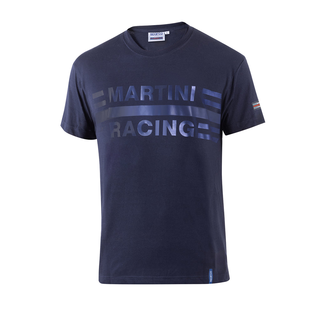 T-Shirt Sparco Martini Racing Big Logo - Blu Marine
