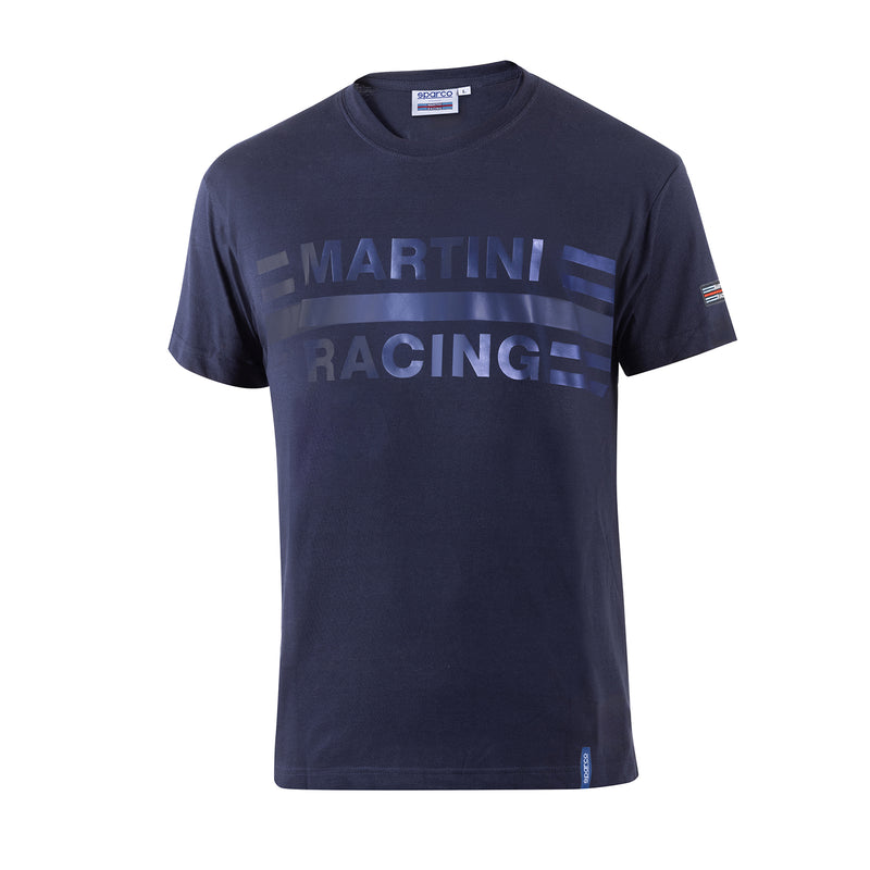Carica immagine in Galleria Viewer, T-Shirt Sparco Martini Racing Big Logo - Blu Marine

