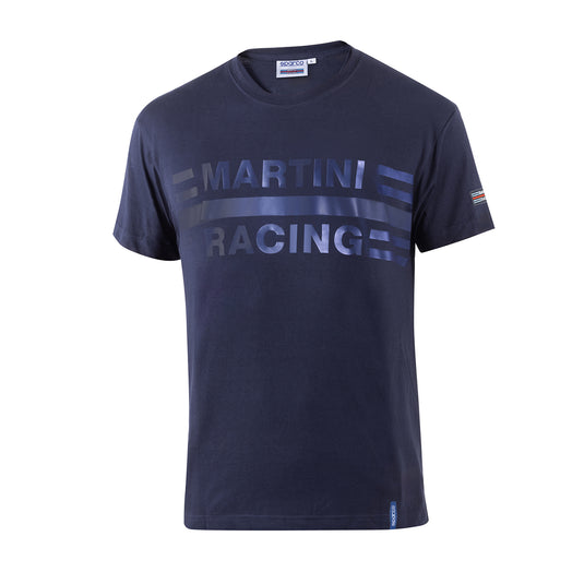 T-Shirt Sparco Martini Racing Big Logo - Blu Marine
