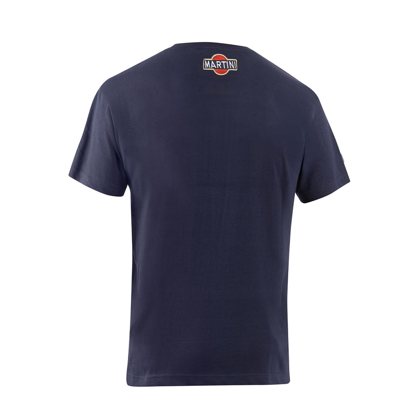 Carica immagine in Galleria Viewer, T-Shirt Sparco Martini Racing Big Logo - Blu Marine
