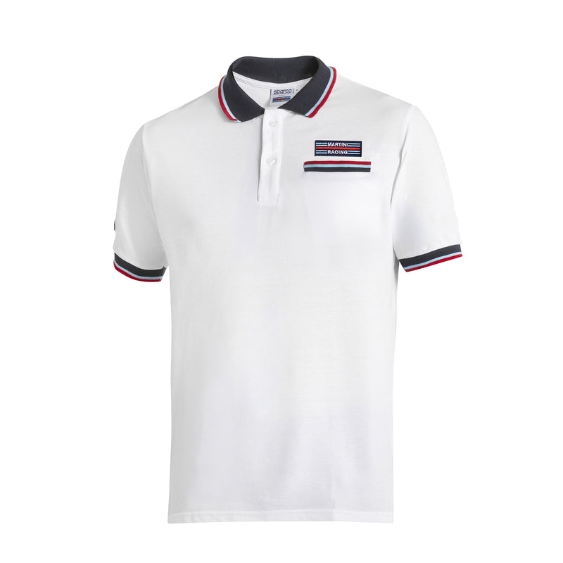 Carica immagine in Galleria Viewer, Polo con Taschino Sparco Martini Racing - Bianco
