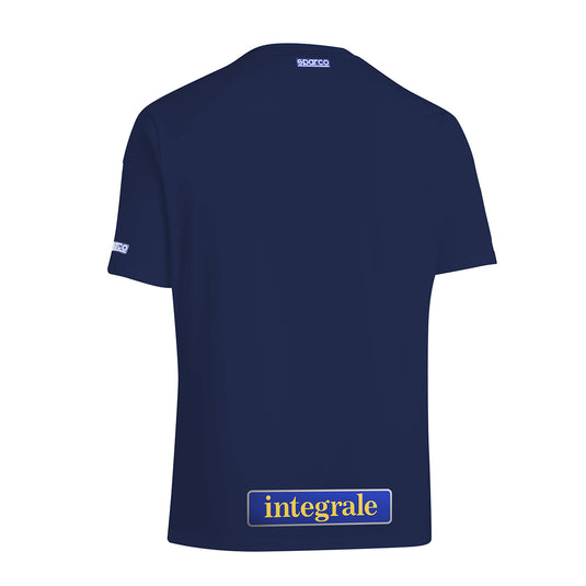 T-Shirt Sparco Lancia HF Heritage Delta Integrale - Blu Marine / Bianco