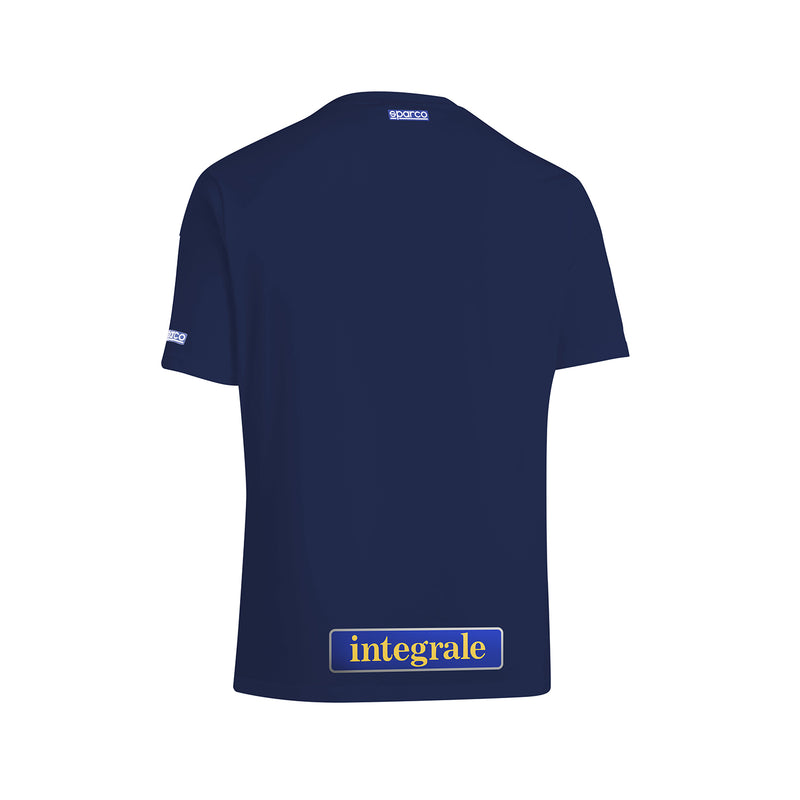 Carica immagine in Galleria Viewer, T-Shirt Sparco Lancia HF Heritage Delta Collections - Blu Marine
