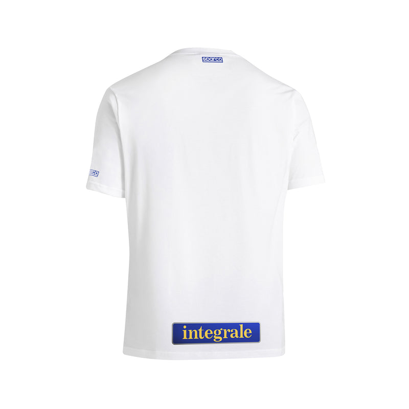 Carica immagine in Galleria Viewer, T-Shirt Sparco Lancia HF Heritage Delta Collections - Bianco
