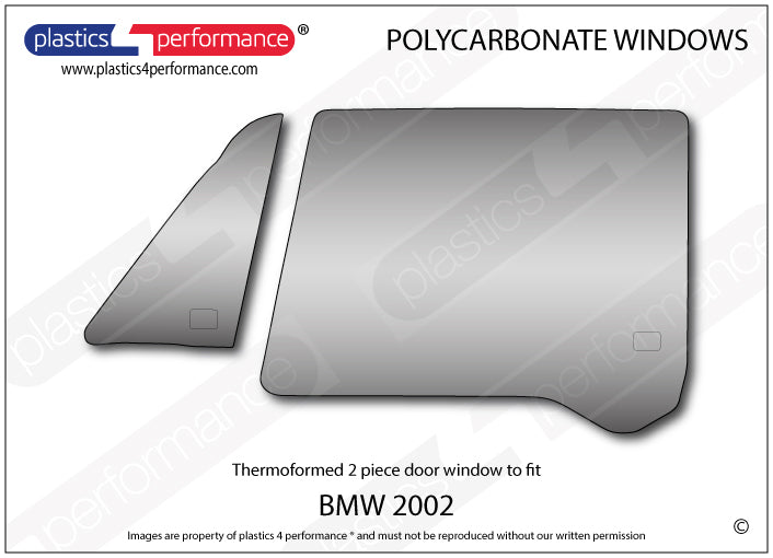 Carica immagine in Galleria Viewer, Vetri in Policarbonato per BMW 2002 E20
